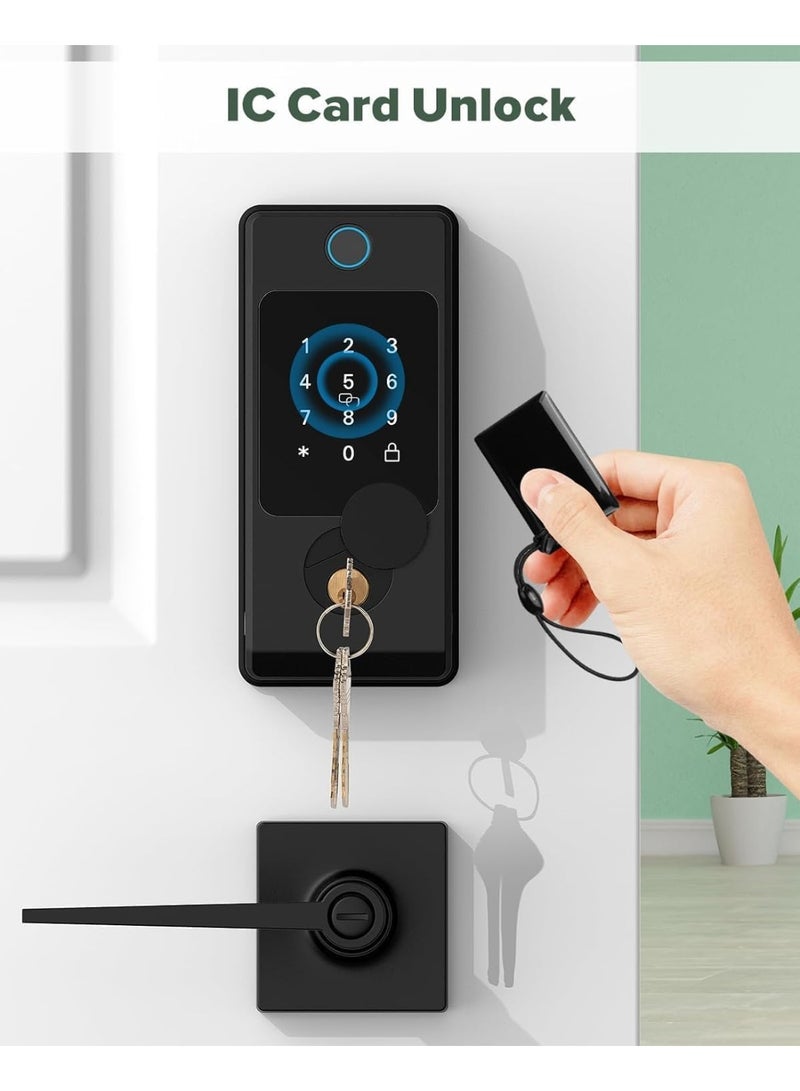 UanTii Smart IC Cards for Smart Door Lock, 13.56MHz RFID Keyless Entry Smart Cards for Door Lock, Compatible with Tuya Smart Life and TTLock - Image 3